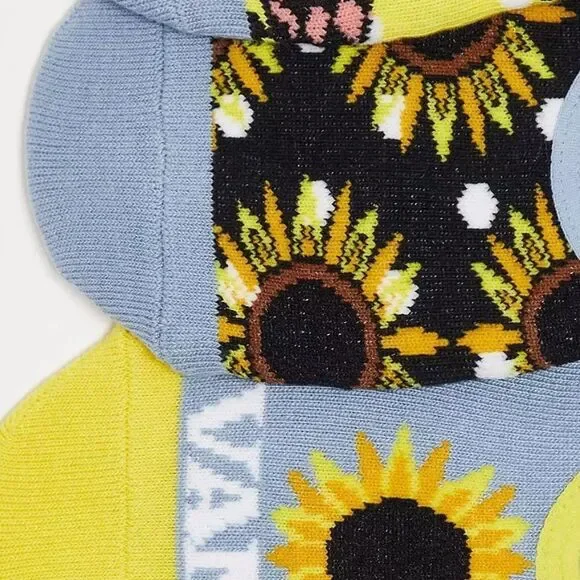 Vans Sunflower Mix 3PK Socks- Multi - Picture 3 of 7